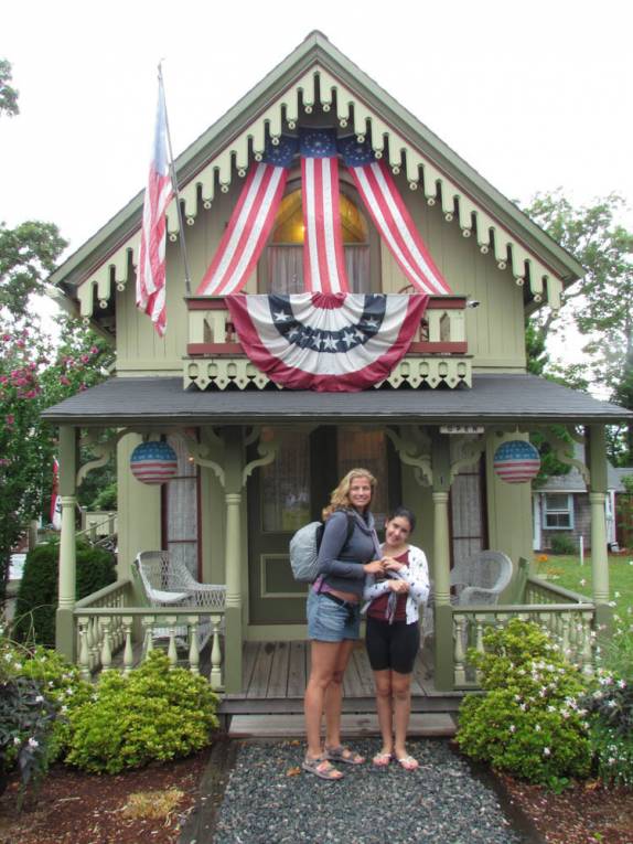 Cottage centenário transformado em museu em antigo acampamento metodista em Marta´s Vineyard, ao sul de Cape Cod, litoral de Massachusetts, nos Estados Unidos